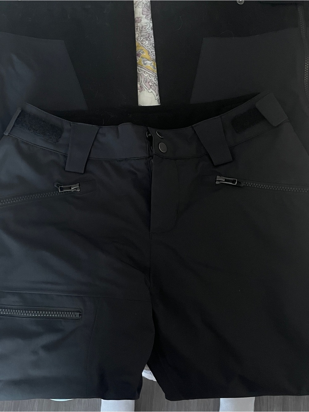Marmot Black Boot-Cut Ski Pants with Zip Vents